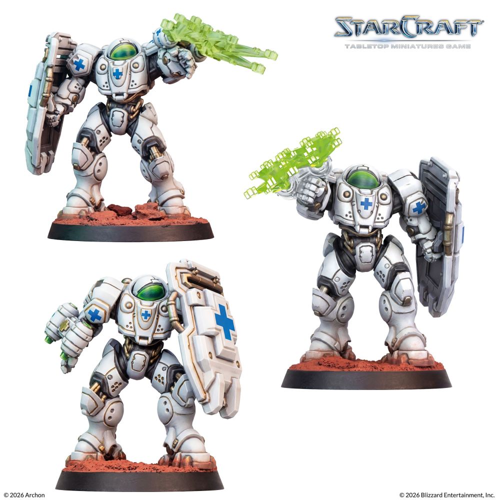 Starcraft Miniatures Games: Terran - Medic - Expansion Set