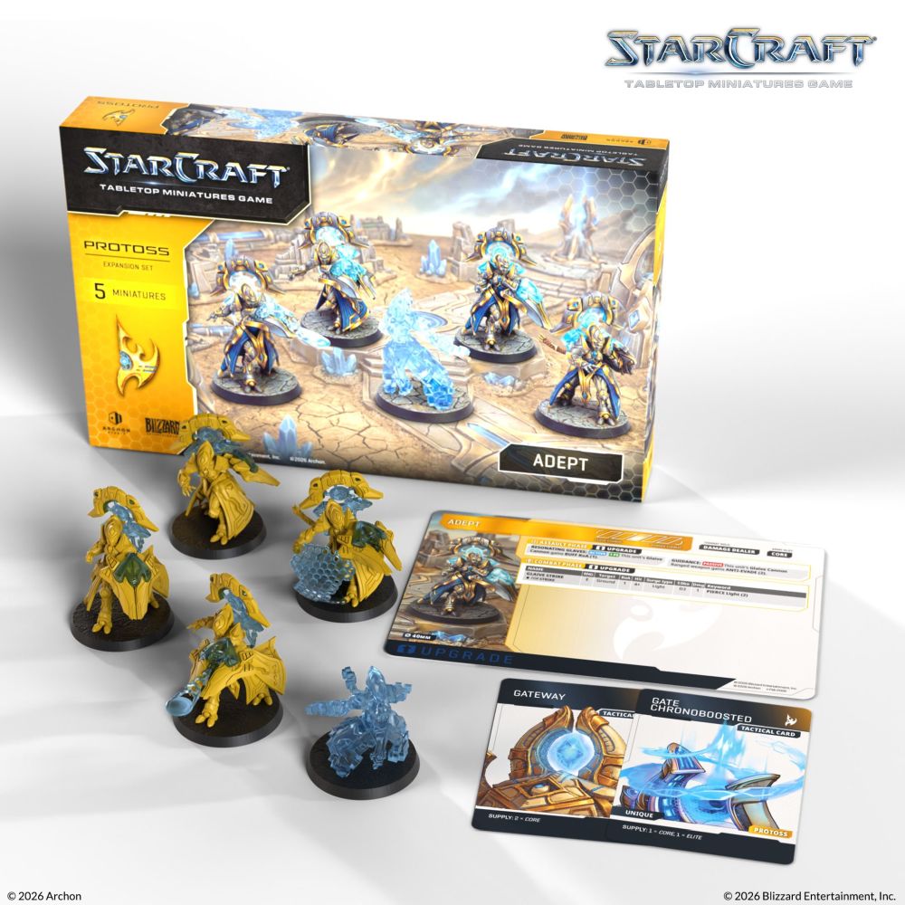 Starcraft Miniatures Games: Protoss - Adept - Expansion Set