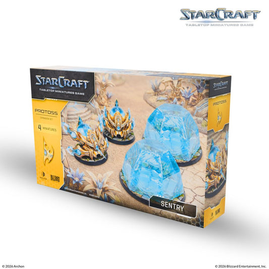 Starcraft Miniatures Games: Protoss - Sentry - Expansion Set