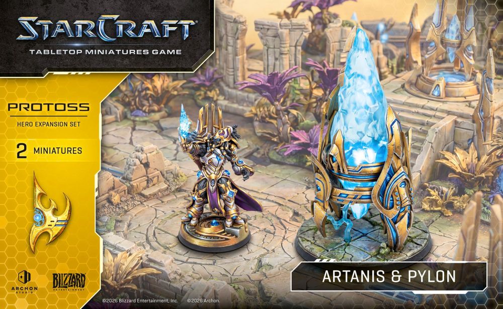 Starcraft Miniatures Games: Protoss - Artanis (Hierarch) - Expansion Set