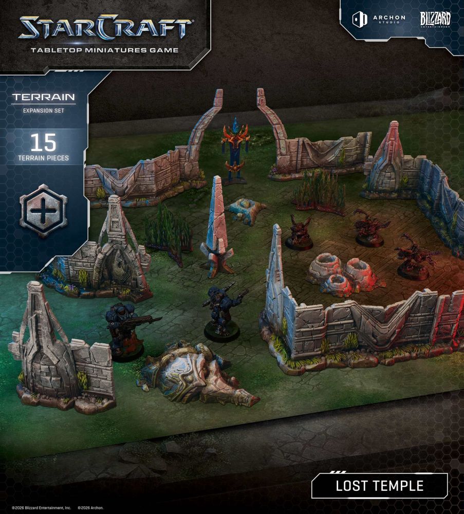 Starcraft Miniatures Games: Lost Temple - Terrain Expansion Set