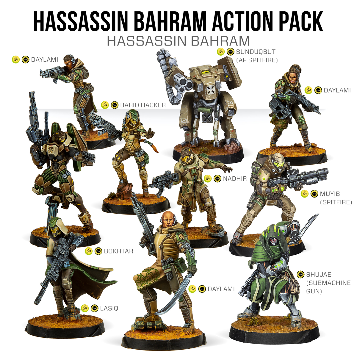 Hassassin Bahram Action Pack - Infinity