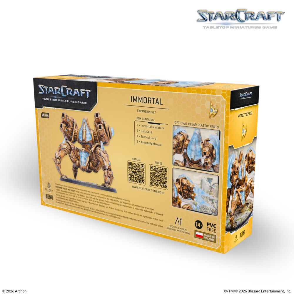 Starcraft Miniatures Games: Protoss - Immortal - Expansion Set