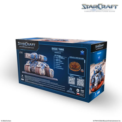 Starcraft Miniatures Games: Terran - Siege Tank - Expansion Set