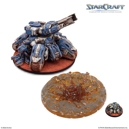 Starcraft Miniatures Games: Terran - Siege Tank - Expansion Set