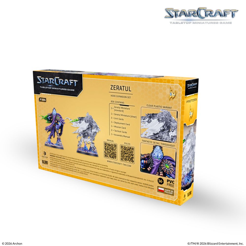 Starcraft Miniatures Games: Protoss - Zeratul - Hero Expansion Set