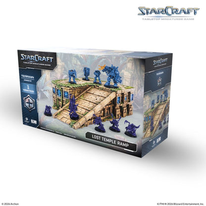 Starcraft Miniatures Games: Lost Temple Ramp - Terrain Expansion Set
