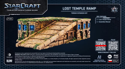 Starcraft Miniatures Games: Lost Temple Ramp - Terrain Expansion Set