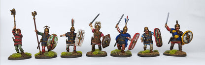 Gallic Armoured Warriors
