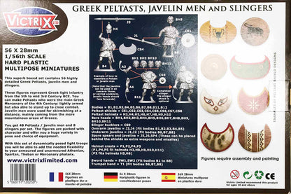 Greek Peltasts, Javelin Men and Slingers