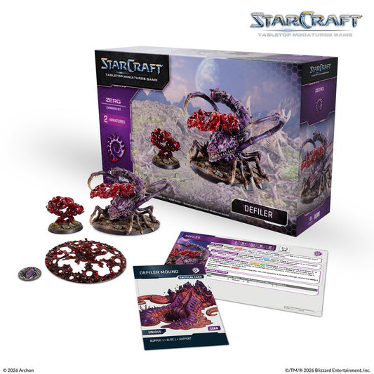 Starcraft Miniatures Games: Zerg - Defiler - Expansion Set