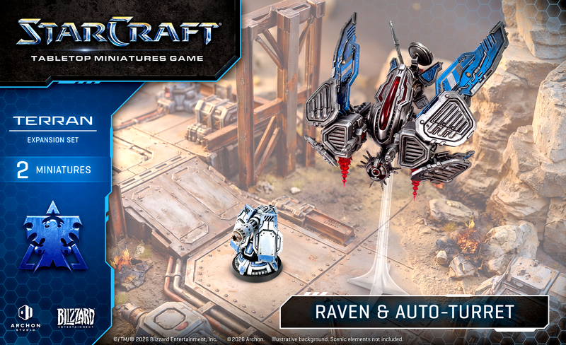 Starcraft Miniatures Games: Terran - Raven - Expansion Set