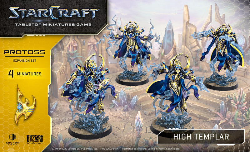 Starcraft Miniatures Games: High Templar - Expansion Set