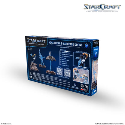Starcraft Miniatures Games: Terran - Nova Terra - Hero Expansion Set