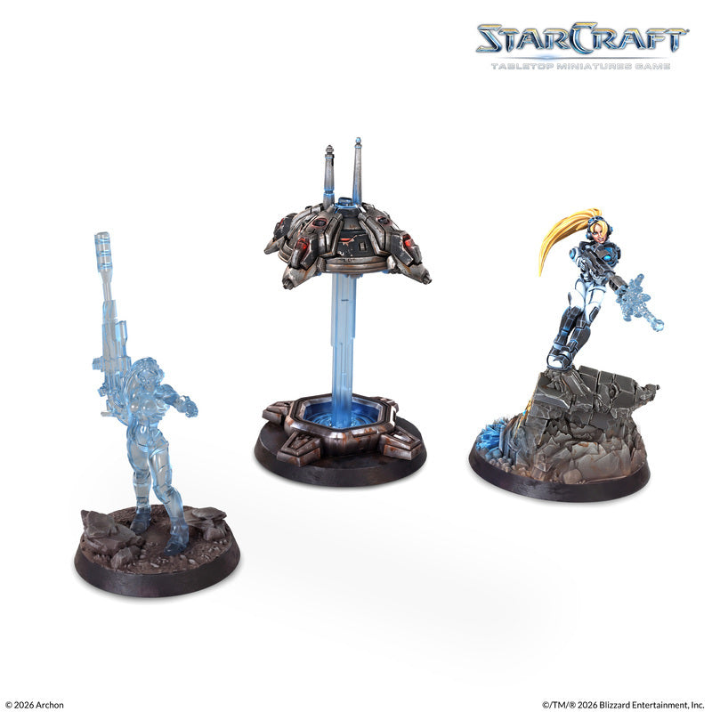 Starcraft Miniatures Games: Terran - Nova Terra - Hero Expansion Set