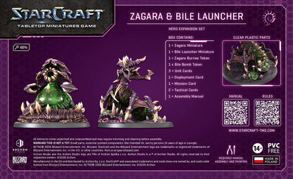 Starcraft Miniatures Games: Zerg - Zagara - Hero Expansion Set