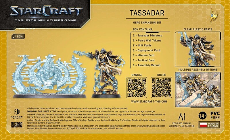 Starcraft Miniatures Games: Tassadar - Expansion Set
