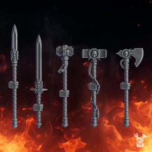 Pactum Aeturnum Warden Weapons | DakkaDakka.store Grimdark Wargaming Miniatures Role Playing Miniatures