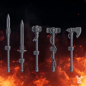 Pactum Aeturnum Warden Weapons | DakkaDakka.store Grimdark Wargaming Miniatures