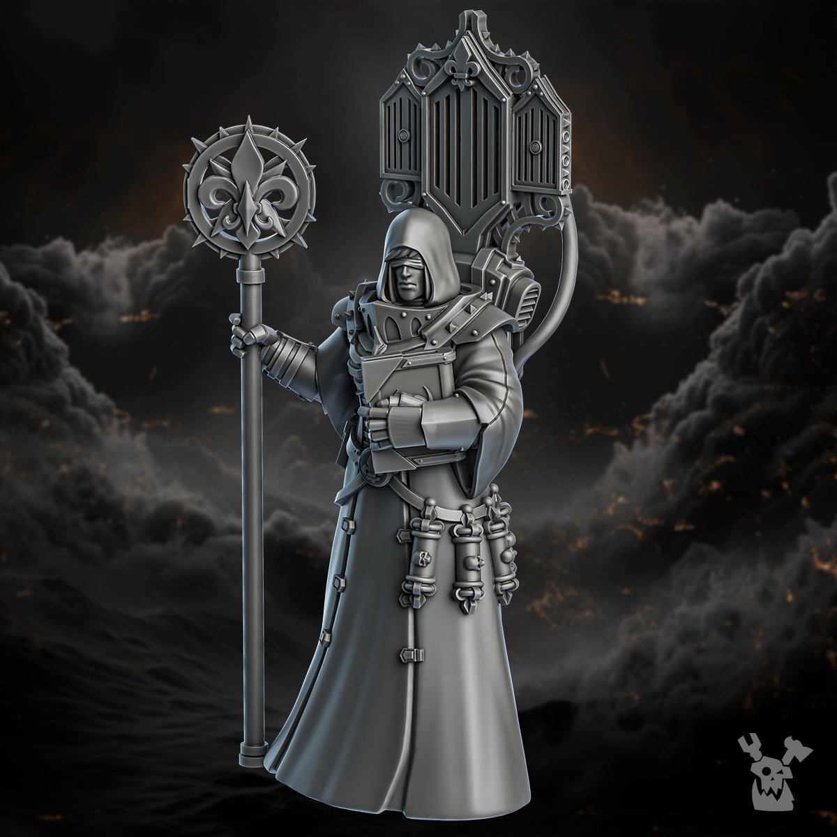 Order of Repentance Herald | DakkaDakka.store Grimdark Wargaming Miniatures Role Playing Miniatures