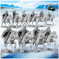 GNW Swedish Cavalry with Cloaks | Battlecat 28mm Historical Wargaming Miniatures Role Playing Miniatures