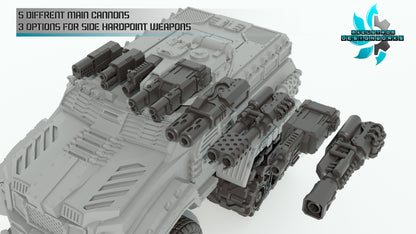 BARGHEST-PATTERN INFANTRY FIGHTING VEHICLE | Maelstrom Designworks Grimdark Wargaming Miniatures
