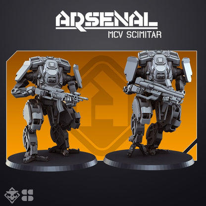 ARSENAL MCV: Scimitar | Skullforge Studios 32mm Wargaming Miniatures Role Playing Miniatures