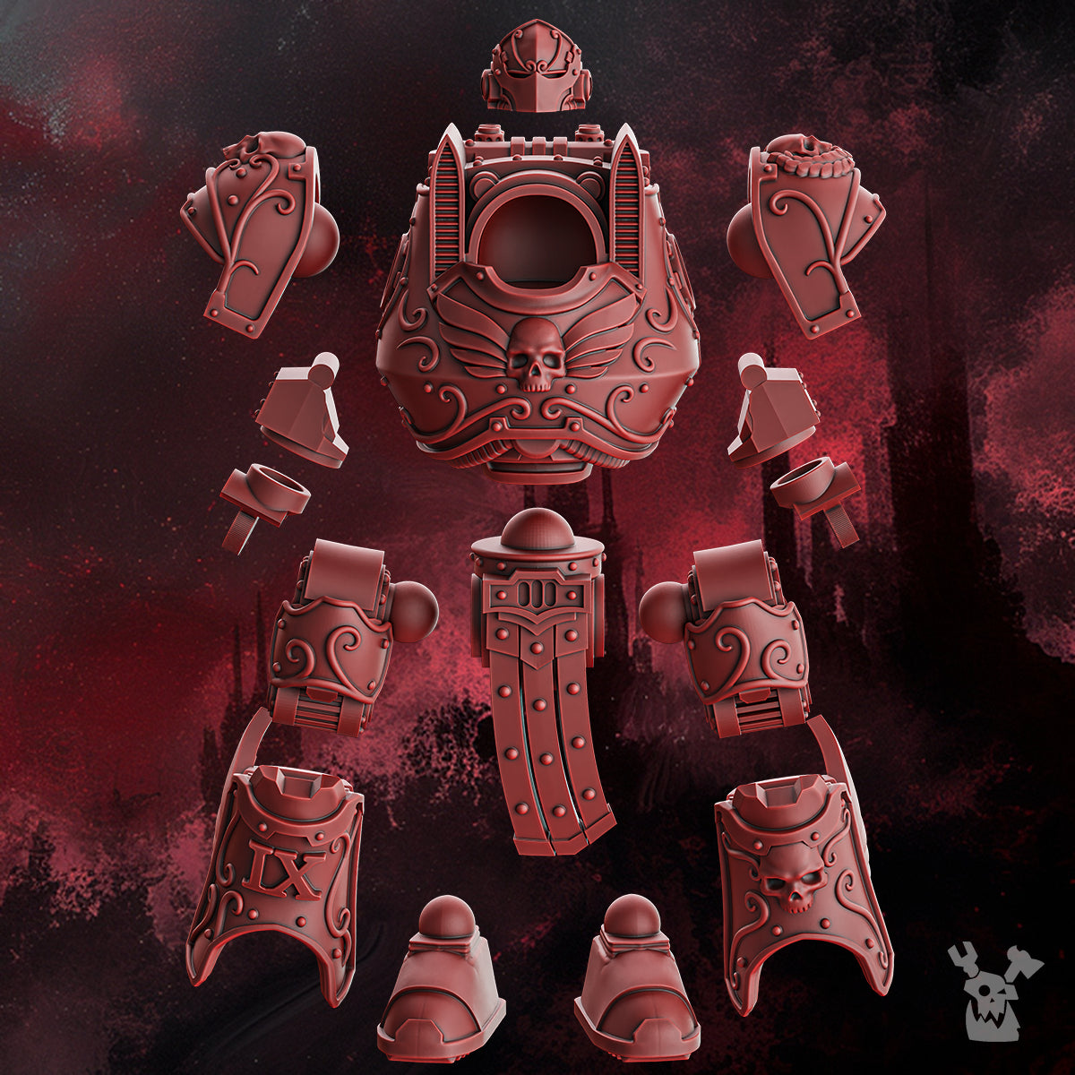 Crimson Wings Ancient Walker | DakkaDakka.store Grimdark Wargaming Miniatures Role Playing Miniatures
