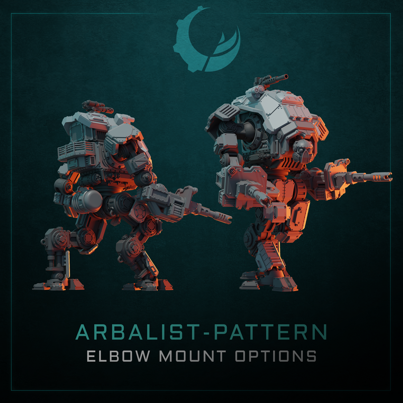 RIFLEMAN-PATTERN ARBALIST UPGRADE PACK | Maelstrom Designworks Grimdark Wargaming Miniatures