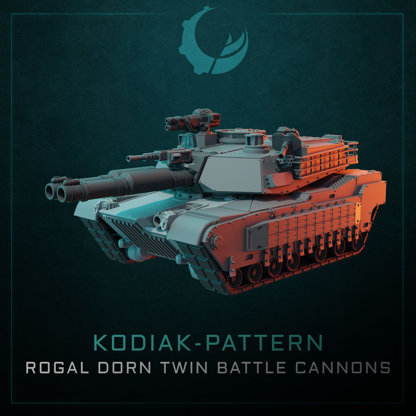 KODIAK-PATTERN MAIN BATTLE TANK | Maelstrom Designworks Grimdark Wargaming Miniatures