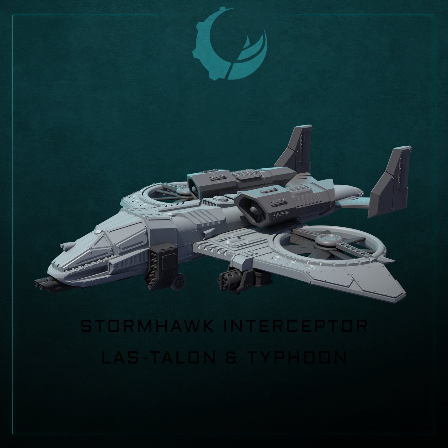 RAIJU VTOL STORMHAWK-STORMTALON CONVERSTION KIT | Maelstrom Designworks Grimdark Wargaming Miniatures
