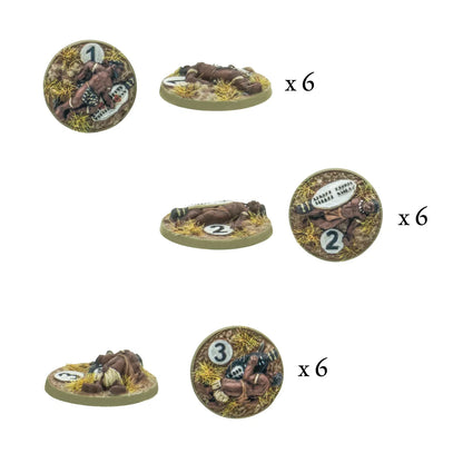 Epic Battles: Zulu - Zulu Impi Casualty Markers