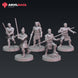 Force Knights | Anvilrage Galactic SciFi Miniatures 32mm 1/47 Legion Scale