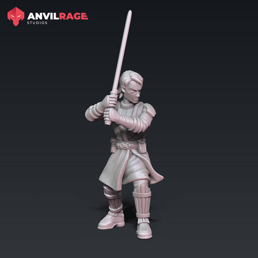 Chosen One | Anvilrage Galactic SciFi Miniatures 32mm 1/47 Legion Scale Role Playing Miniatures