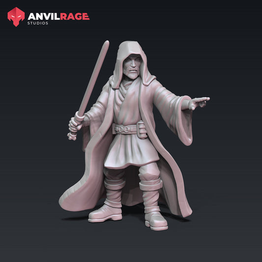 Dune Master | Anvilrage Galactic SciFi Miniatures 32mm 1/47 Legion Scale Role Playing Miniatures