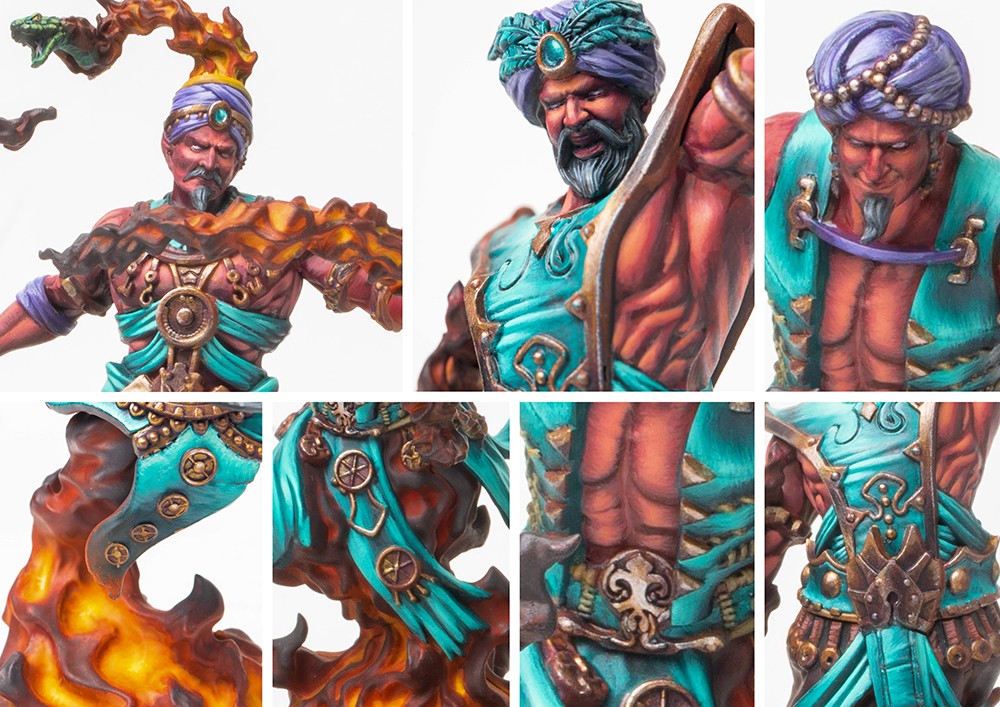 Efreet Flamecasters (Dual Kit) - Sorcerer Kings - Conquest
