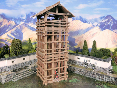 Feudal Japan Watchtower | 3DAlienWorlds Fantasy and Historical Wargaming Terrain Role Playing Miniatures