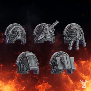 Pactum Aeturnum Warden Shoulders | DakkaDakka.store Grimdark Wargaming Miniatures Role Playing Miniatures