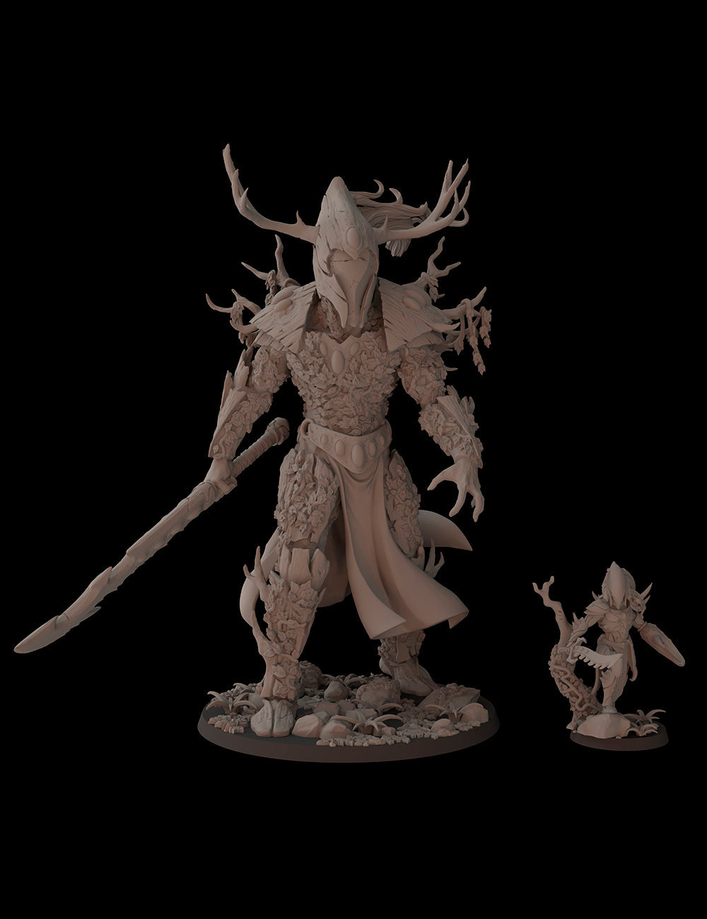 Exodite Space Elves Entity | Fantasy Cult 32mm Grimdark Wargaming Miniatures Role Playing Miniatures