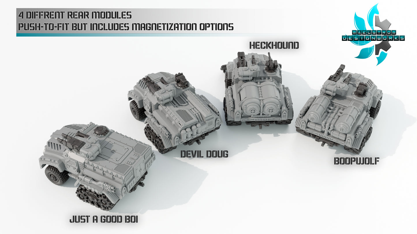 BARGHEST-PATTERN INFANTRY FIGHTING VEHICLE | Maelstrom Designworks Grimdark Wargaming Miniatures