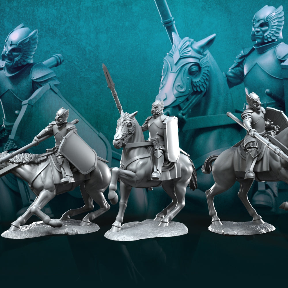 Grey Castle Knights | Davale Games 25mm Fantasy Wargaming Miniatures