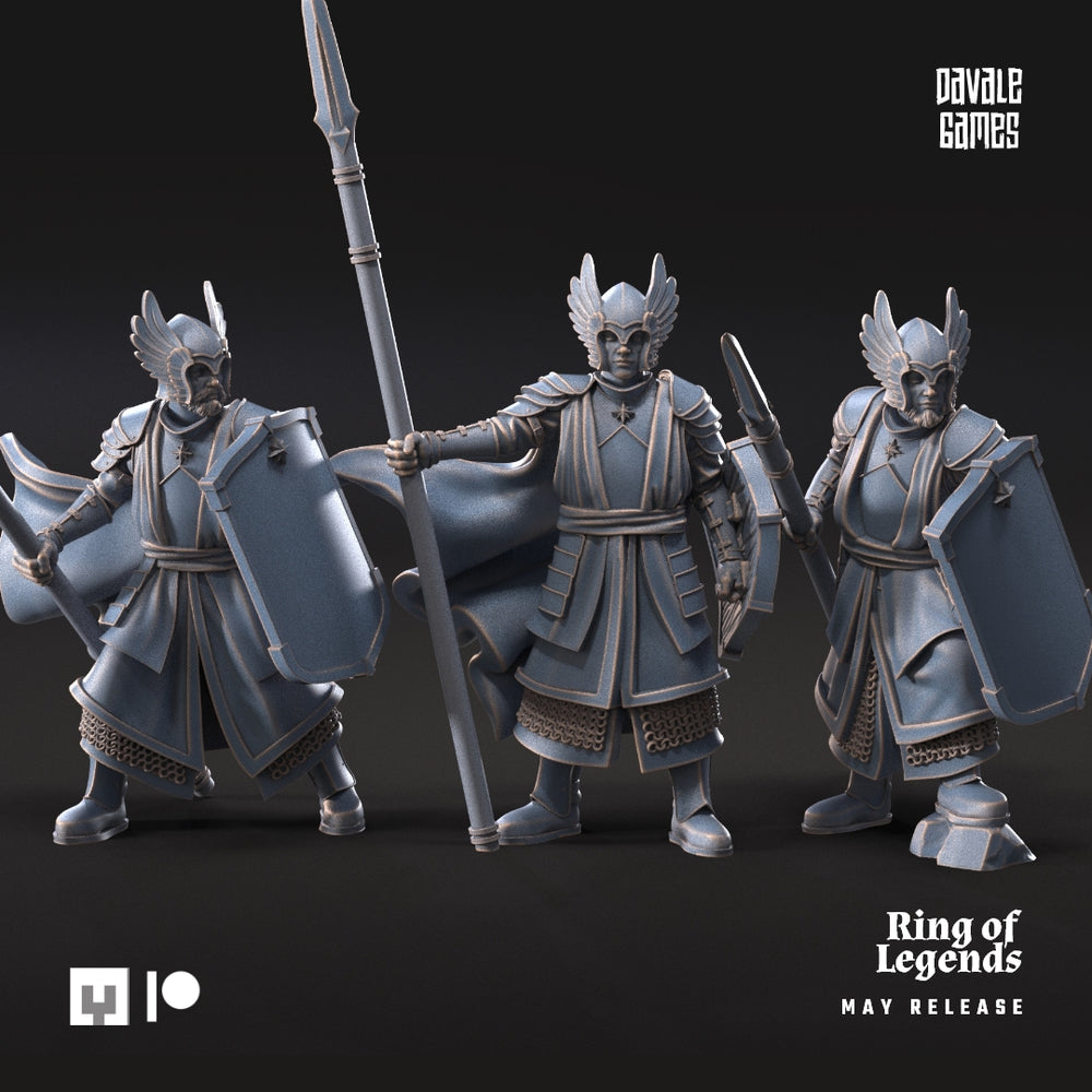 Grey Castle Grey Tree Guard | Davale Games 25mm Fantasy Wargaming Miniatures