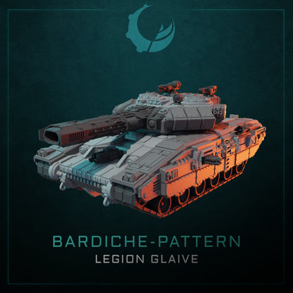 BARDICHE-PATTERN SUPER HEAVY TANK | Maelstrom Designworks Grimdark Wargaming Miniatures
