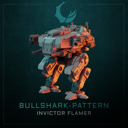 BULLSHARK-PATTERN TACTICAL WARSUIT | Maelstrom Designworks Grimdark Wargaming Miniatures