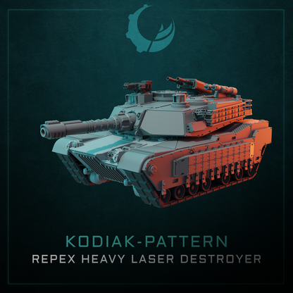 KODIAK-PATTERN MAIN BATTLE TANK | Maelstrom Designworks Grimdark Wargaming Miniatures