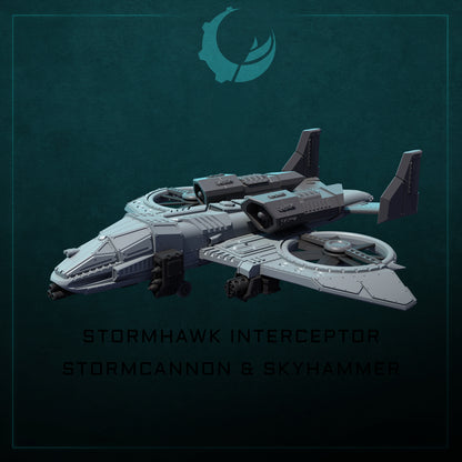 RAIJU VTOL STORMHAWK-STORMTALON CONVERSTION KIT | Maelstrom Designworks Grimdark Wargaming Miniatures