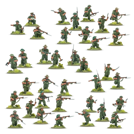 Bolt Action - Gurkha Infantry Platoon PRE ORDER