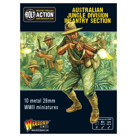 Bolt Action - Australian Jungle Division Infantry Section