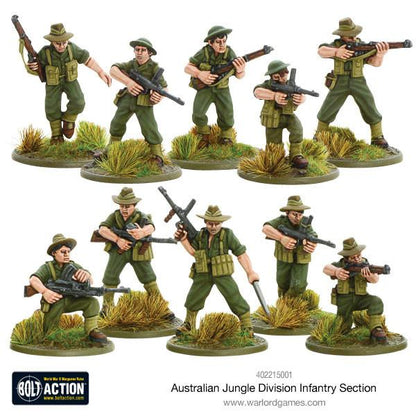 Bolt Action - Australian Jungle Division Infantry Section