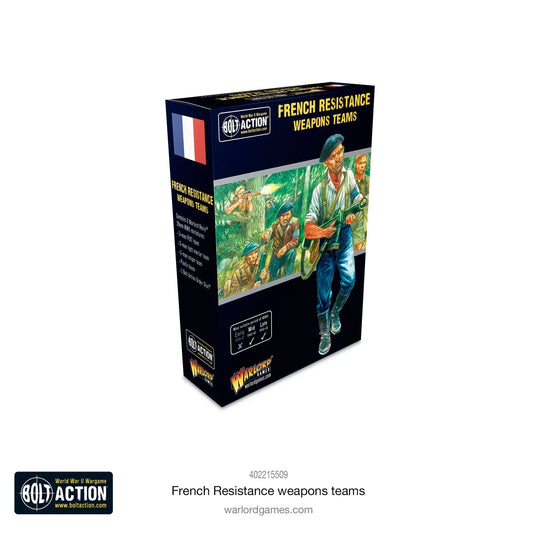 Bolt Action - French Resistance Weapons Teams